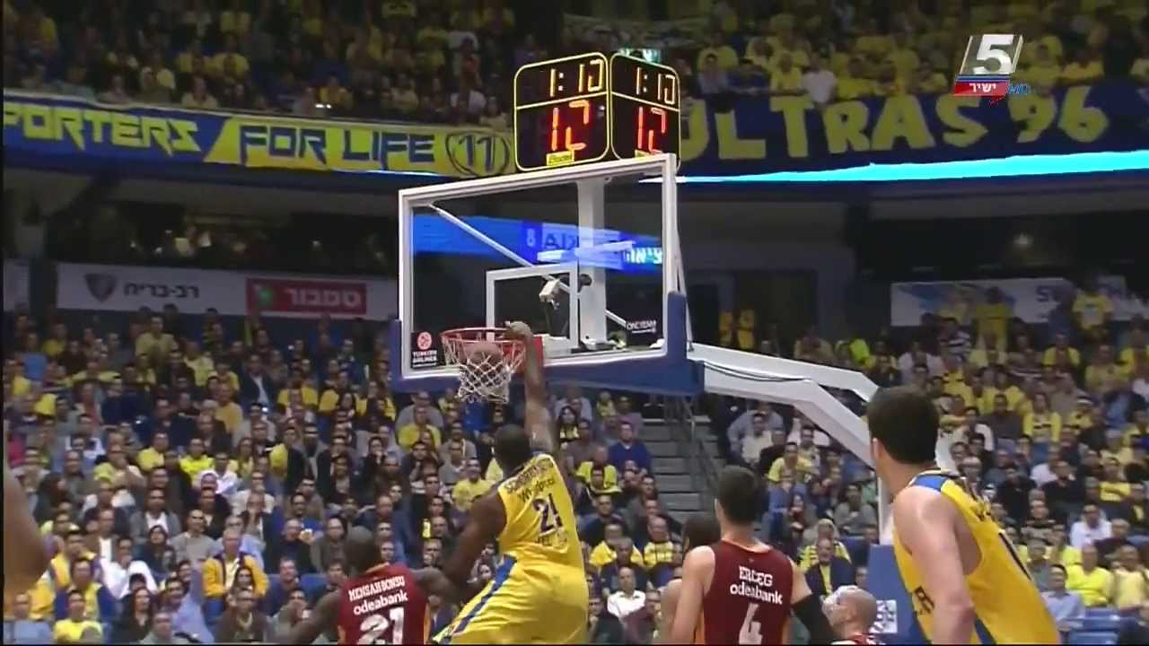 Sofoklis Schortsanitis Dunk Vs Galatasaray S.K.