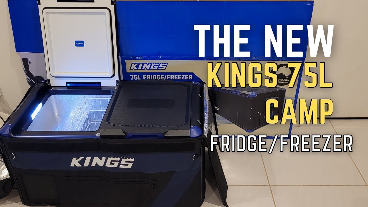 kings 12v camping fridge. kings New 75L  STAYZCOOL Review. what to expect