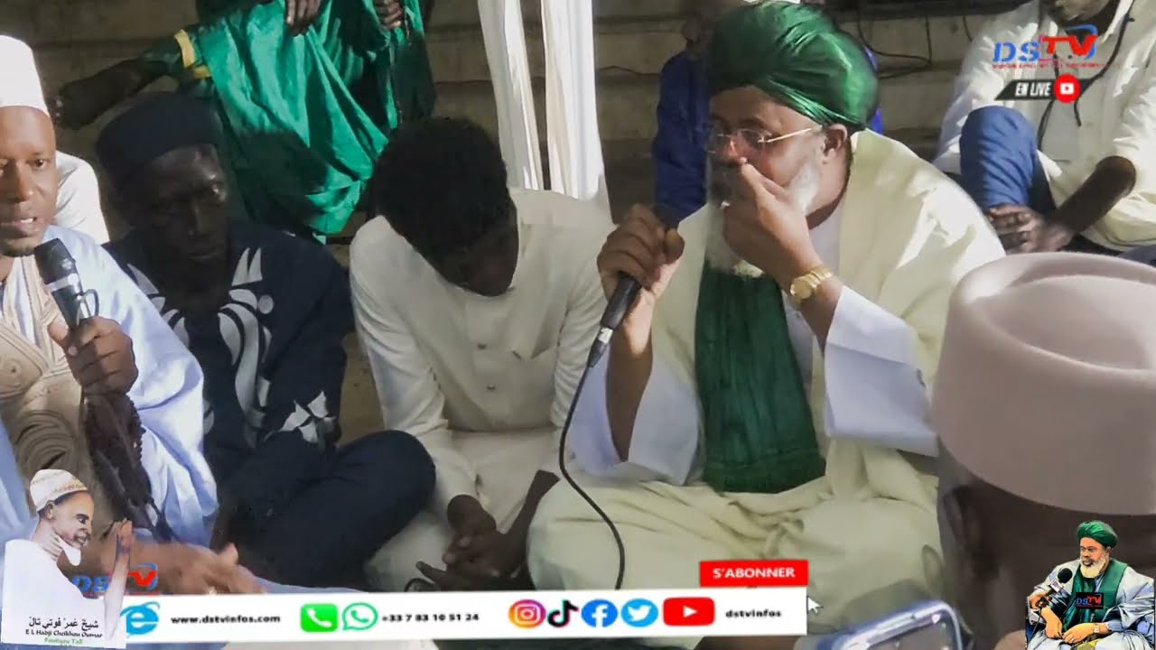 Visite et recueillement de thierno nourou cheikh à gunjur(gambia)