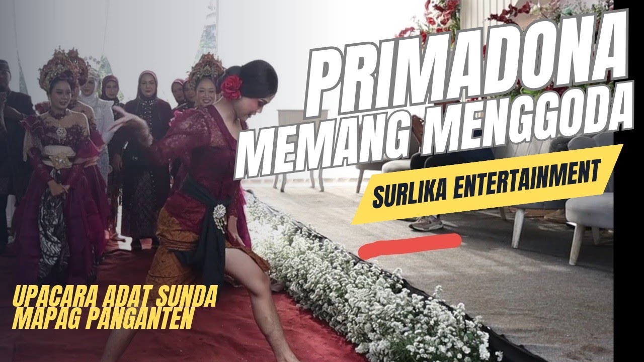 MEMANG PRIMADONA SI AMBU SATU INI MAH! 😅 Upacara Adat Sunda Mapag Panganten by SURLIKA Ent. 