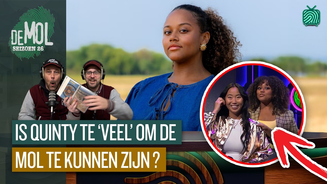 🔥 Is Quinty Te 'Veel' Om De Mol te Kunnen Zijn? | Wie is de Mol? Seizoen 26