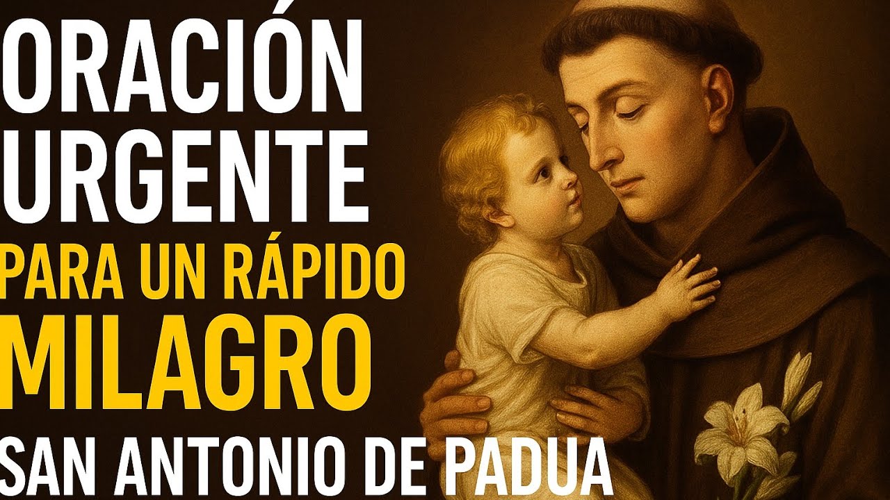 🙏SAN ANTONIO NUNCA DEFRAUDA: REZA HOY ESTA ORACIÓN DE NOVENA MILAGROSA | NOVENA DÍA 5 | REZA UNA VEZ