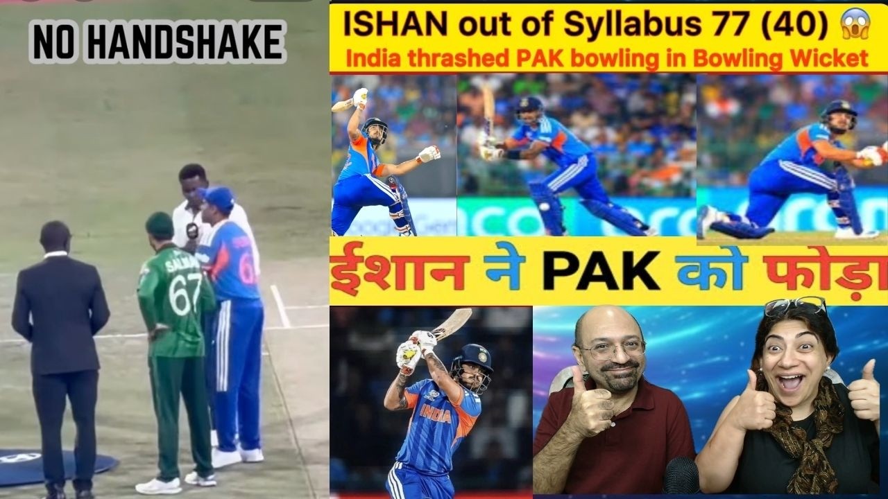 IND vs PAK: Ishan Kishan-77 के धमाके🔥Surya-32 और Dubey-27, Rinku-11 का फिनिश and NO HANDSHAKE