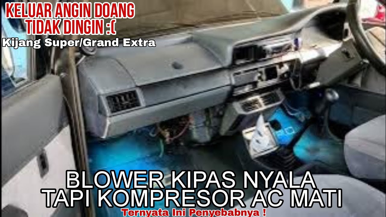 KOMPRESOR AC KIJANG TIDAK MAU MENYALA || PAHAMI JALUR KELISTRIKANNYA
