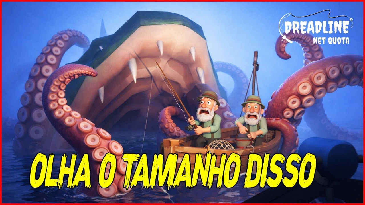 O MEGALODON DESTRUIU MEU BARCO! 😱 | Dreadline Net Quota