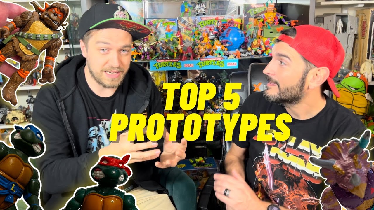 We went on a prototype toy hunt!  Top 5 Prototypes of what we saw!