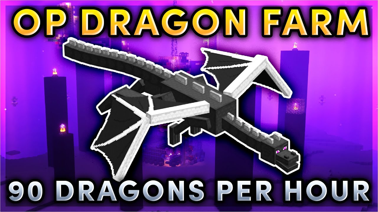 Самая быстрая ферма эндер-драконов для Minecraft 1.19+ (45 000 XP/час) | Руководство