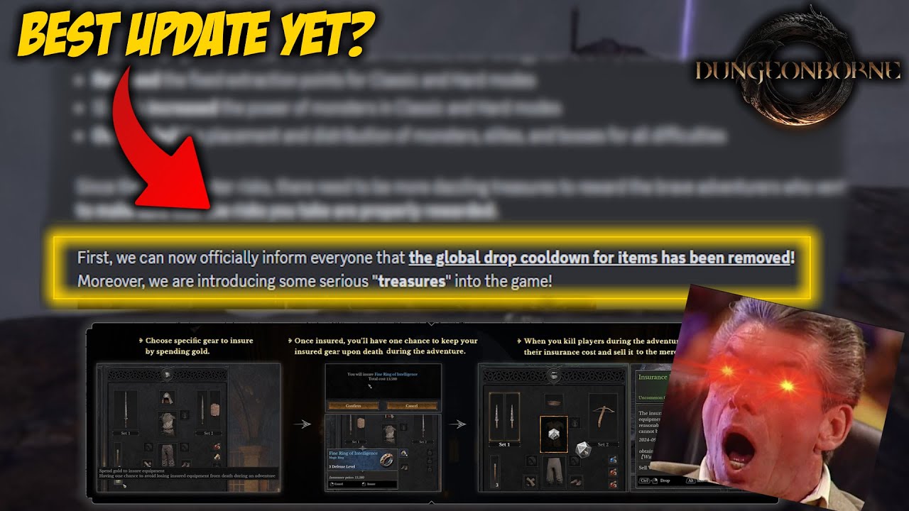 GLOBAL COOLDOWNS REMOVED! Best Update YET! | Pre-Season | #dungeonborne