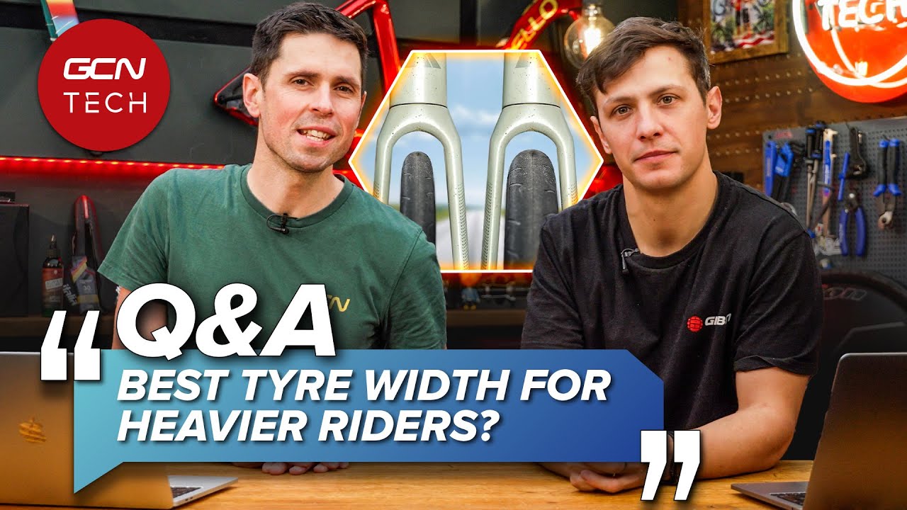 Tyre Width For Heavier Riders, Pro Tubeless Hacks & Waxed Chain Cleaning | GCN Tech Clinic