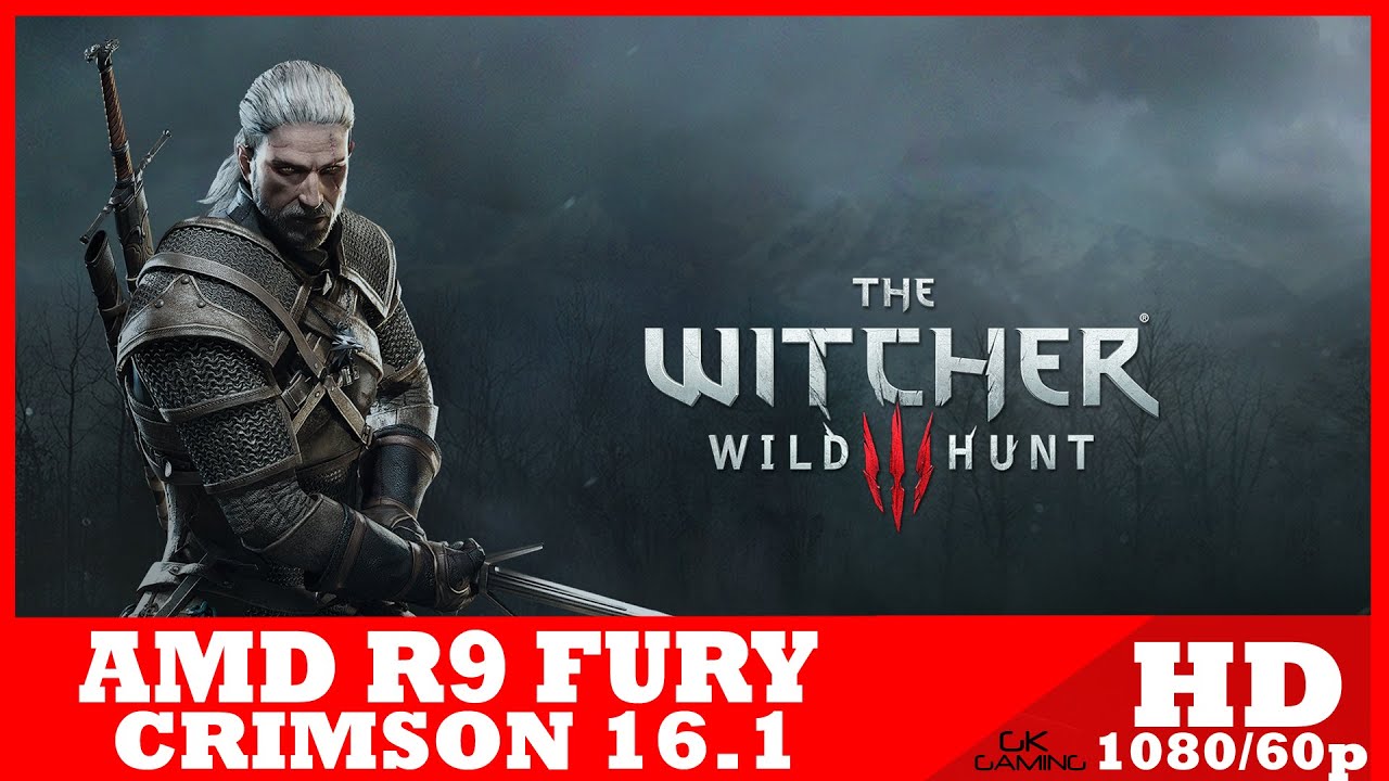 Witcher 3 [Sapphire R9 Fury Tri-X HD 1080p] Gameplay  (Max / Very High/ Ultra Settings)