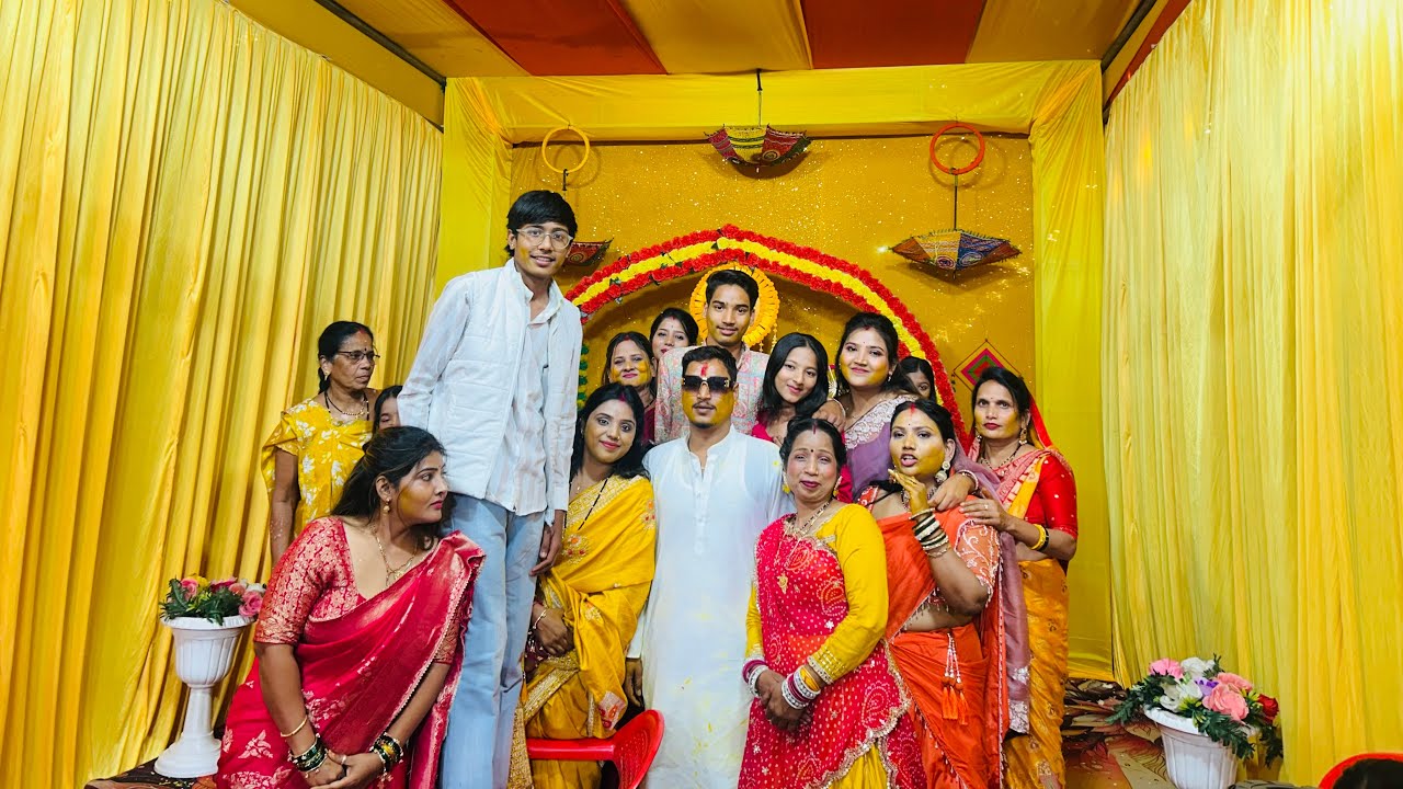 Haldi Ceremony | Shaadi Se Pehle Ki Sabse Cute Rasam”💛