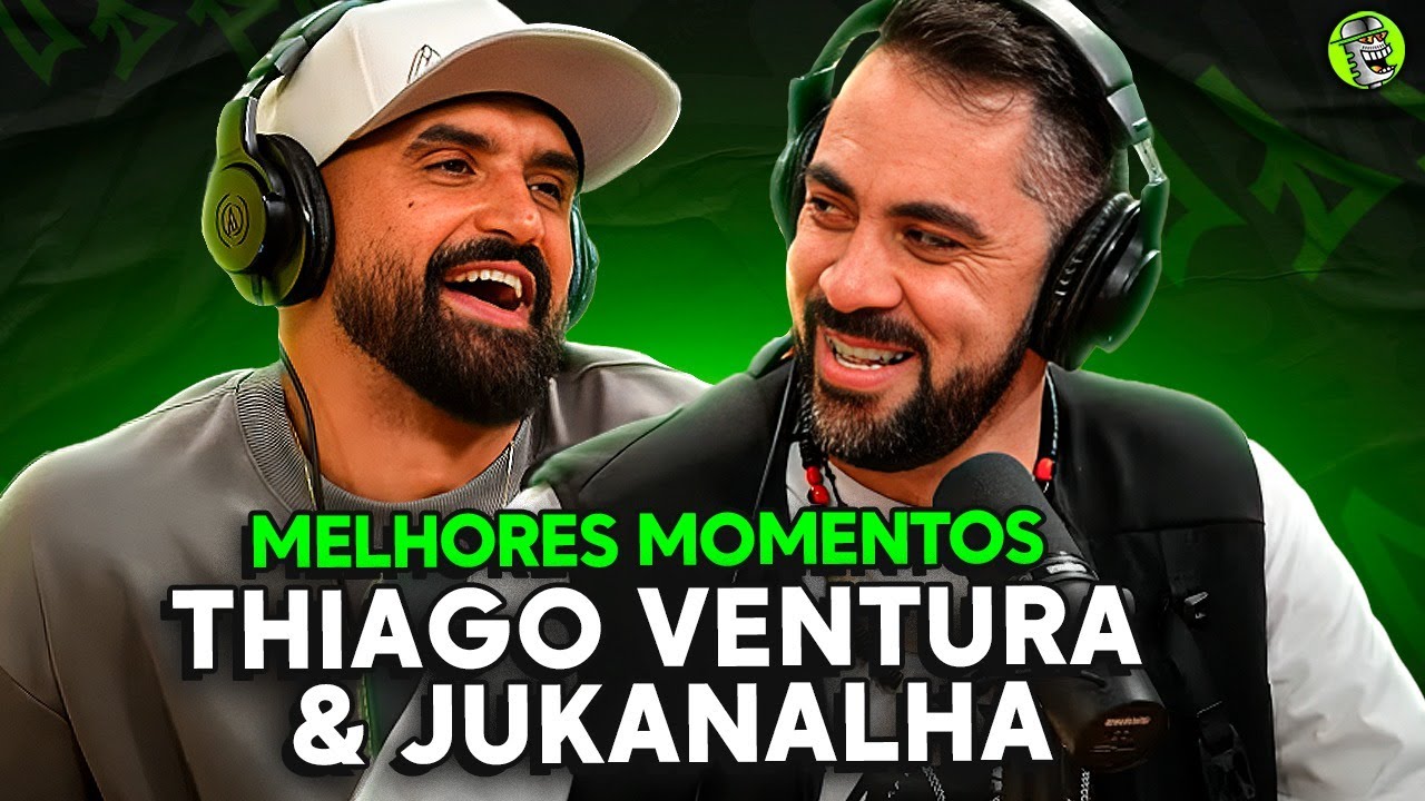 MUITA RESENHA com THIAGO VENTURA & JUKANALHA no PODPAH - MELHORES MOMENTOS