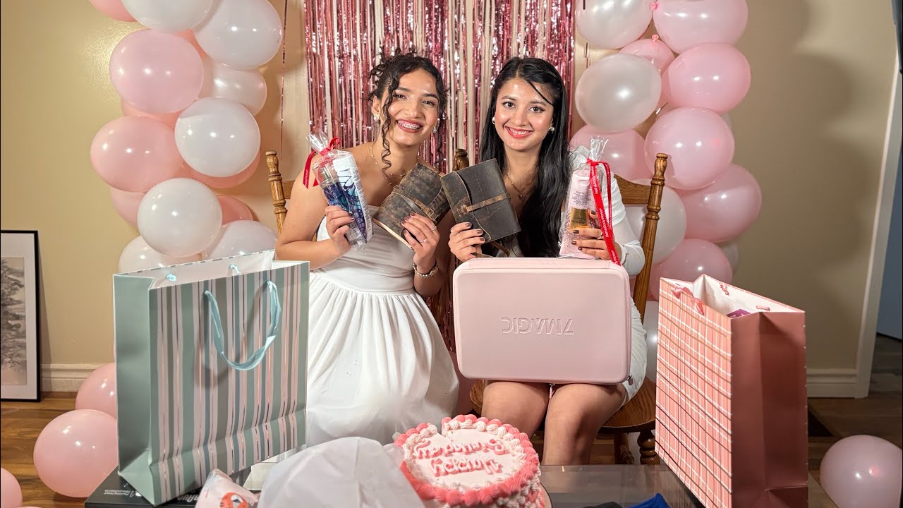 Celebrating prava & jeny’s birthday 🎉 Did they like the surprise ?🎁🥹