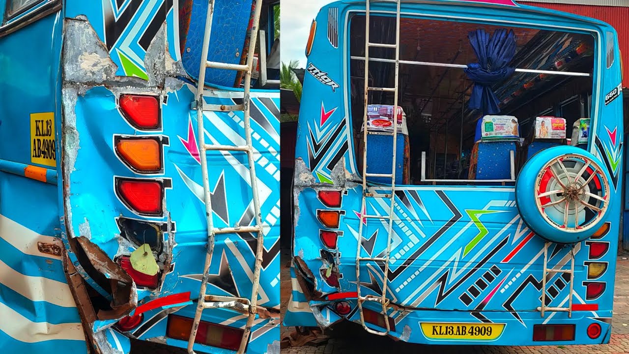 “ബാക്ക് സൈഡ് അപകടം 😨 ഫുൾ ബാക്ക് റീബിൽഡ് 🔧Before➡️ After ➡️/
