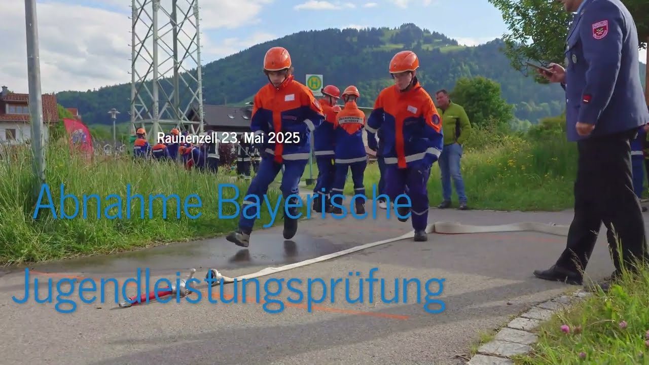 Abnahme der Bayerische Jugendleistungsprüfung 2025 im Landkreis Oberallgäu