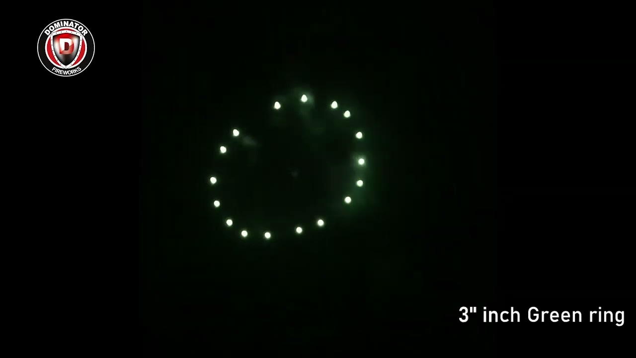 3inch-39 Green ring