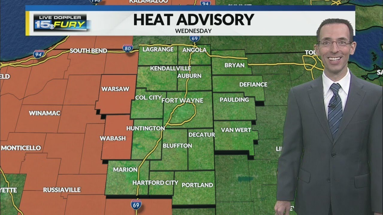 Heat alerts being issued for Wednesday and Thursday
