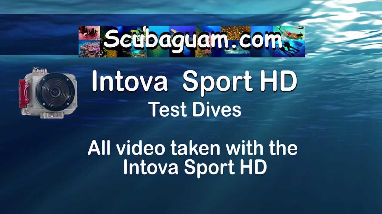 Intova Sport HD Camera Test Dive