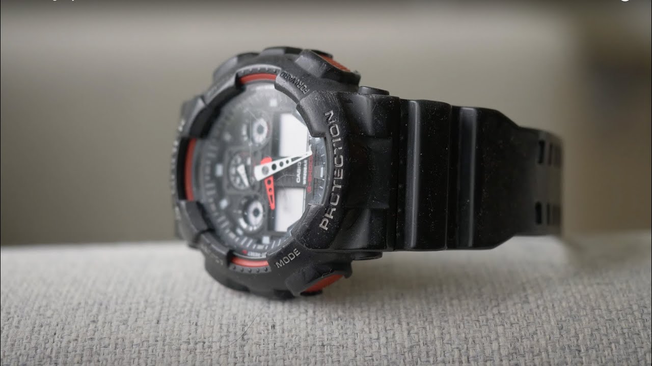 Восстановление моих потрёпанных часов - Casio G-Shock GA100