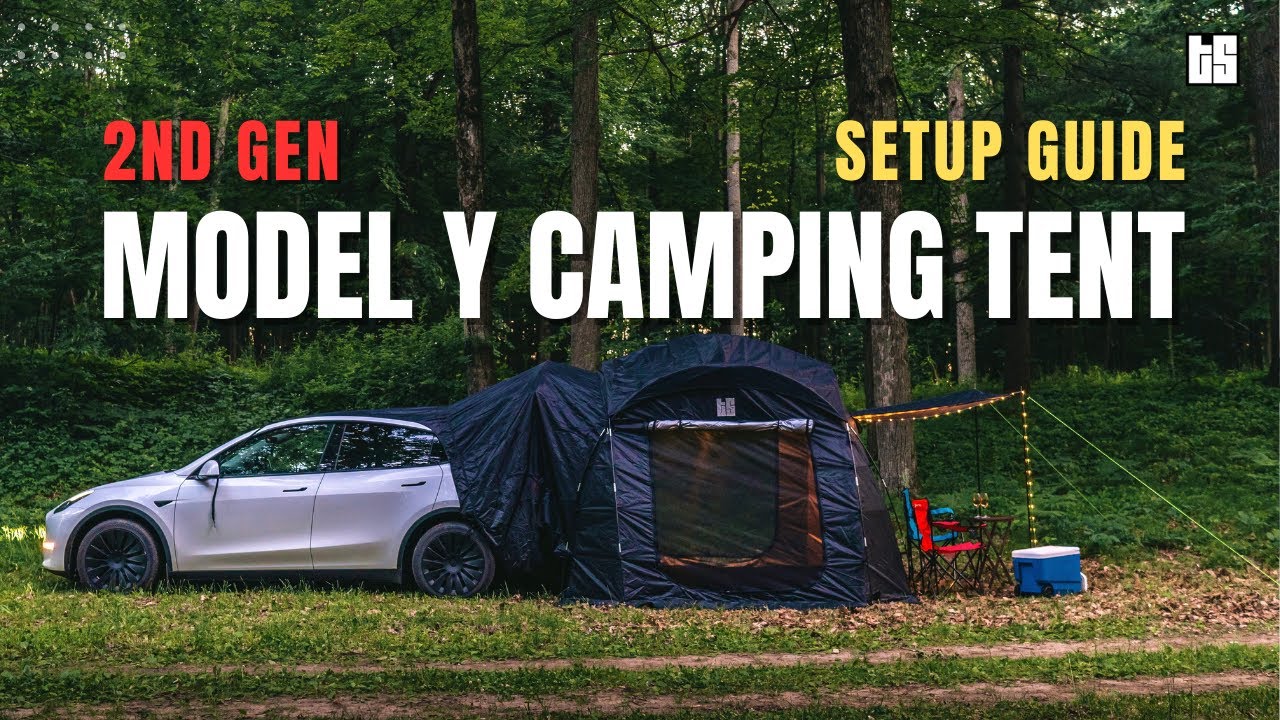 Model Y Camping Tent (2nd Gen) by Tesloid - Setup Guide