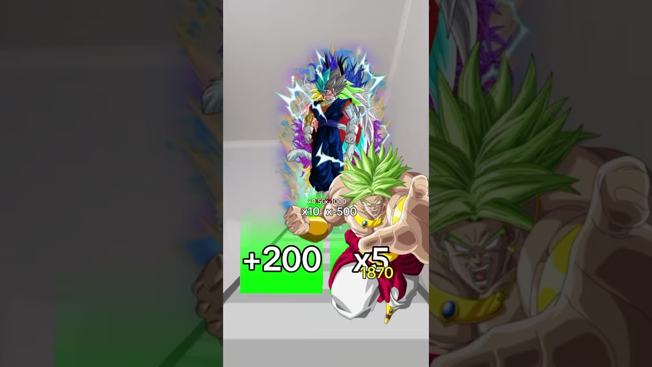 8. Brolly vs vegito ssj 748 #brolly #vegito #ssg 748 #ssj8 #dragonball #goku #anime #naruto #ssj7