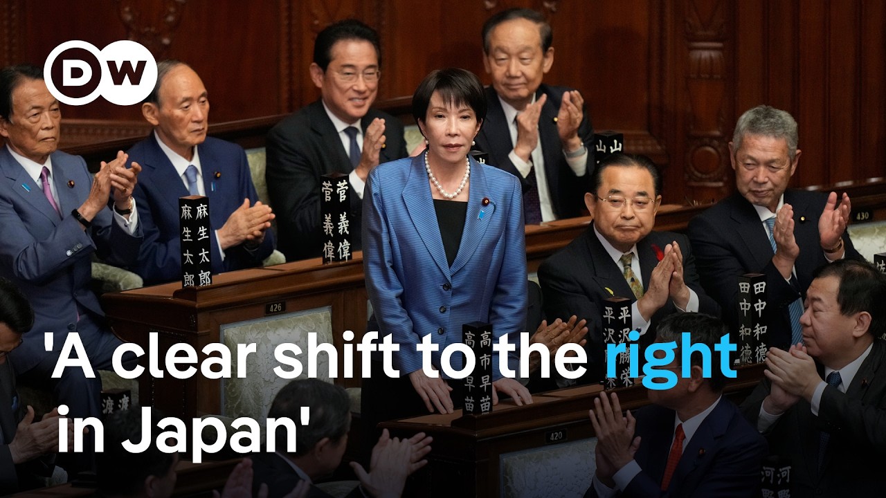 Sanae Takaichi named Japan's first female prime minister |  DW News