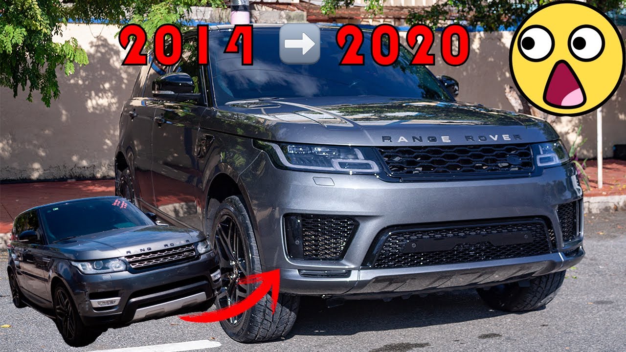 4K RANGE ROVER SPORT 2014 UPGRADE TO 2020 FACELIFT CONVERSION