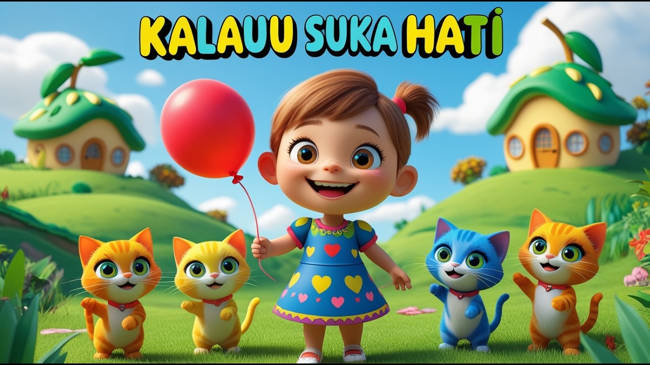 KALAU KAU SUKA HATI - KUMPULAN LAGU ANAK DAN BALITA TERPOPULER | Sunday fun