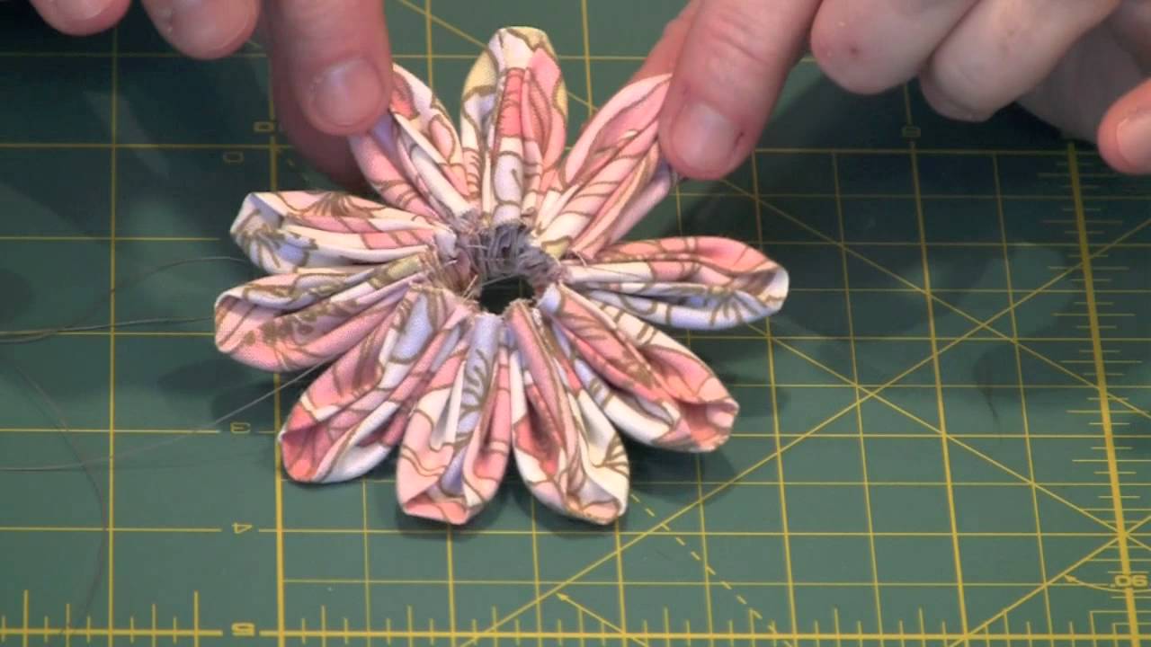 Kanzashi!  Clover's New Daisy & Orchid Templates Are Here! by Joggles.com