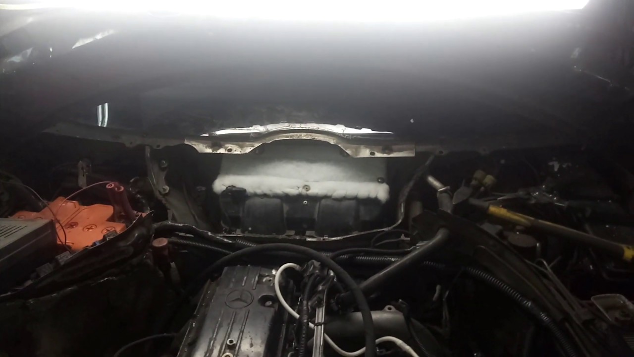W124. Фильтр на печку BEHR своими руками.