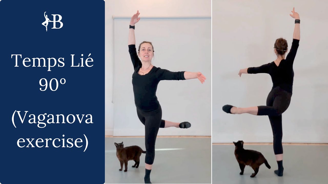 Temps Lié 90º | Ballet Tutorial | Adult Ballet
