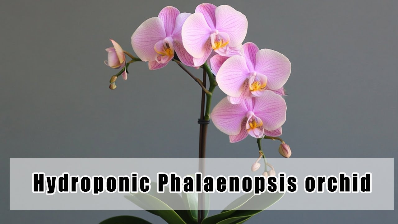 How to Grow Phalaenopsis Orchids in Water | Easy Hydroponic Orchid Care