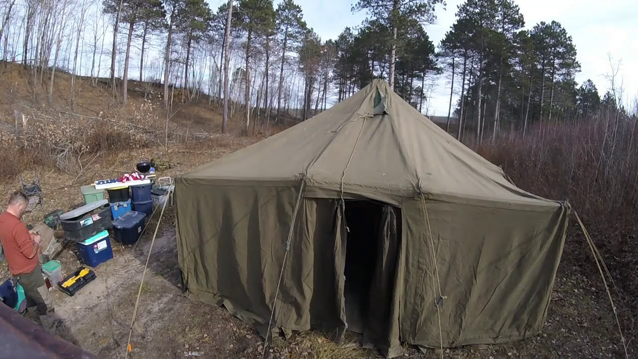 16x32 gp medium tent erection