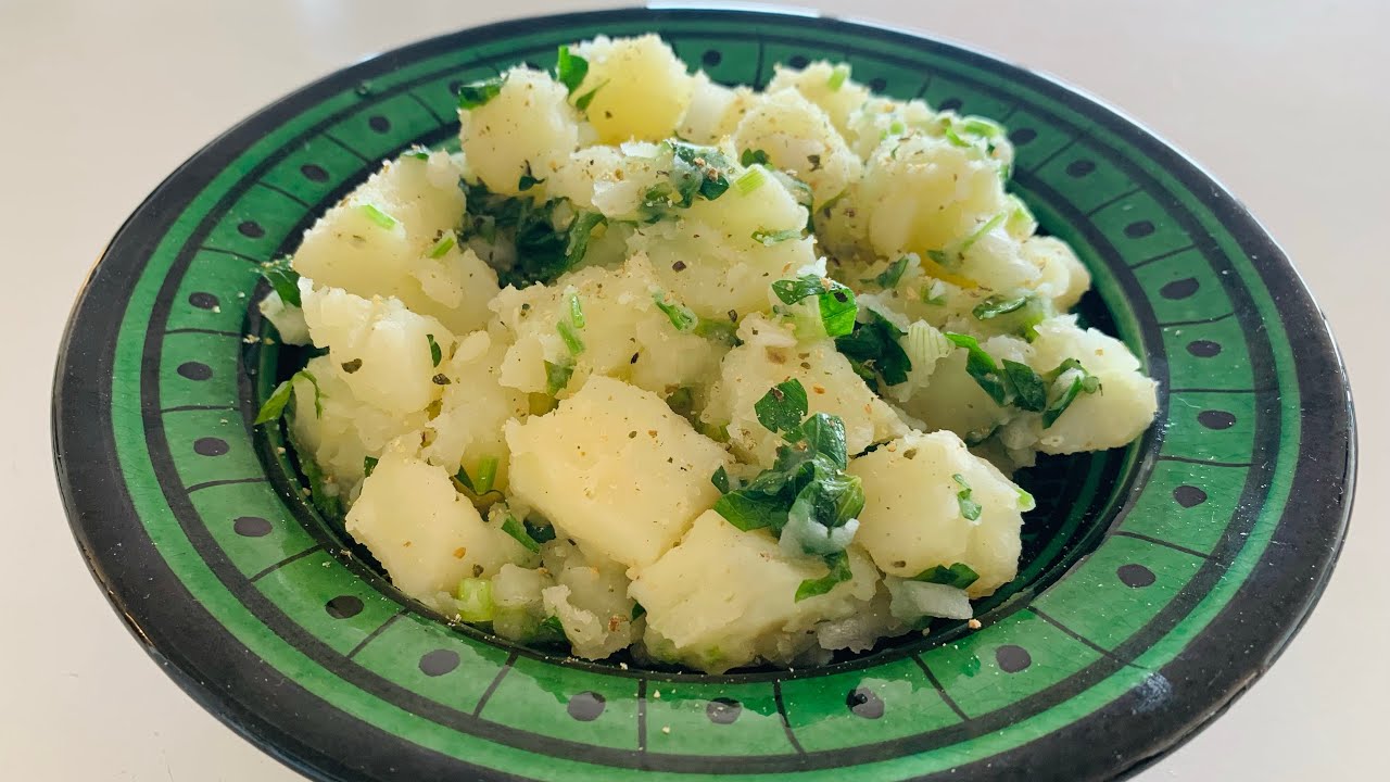 Easy And Healthy Moroccan Potato Salad