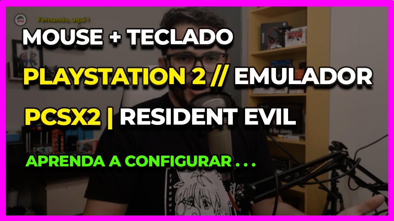 RESIDENT EVIL 4 no EMULADOR de PlayStation 2 e com SÓ TECLADO e MOUSE, essa é a CONFIGURAÇÃO...