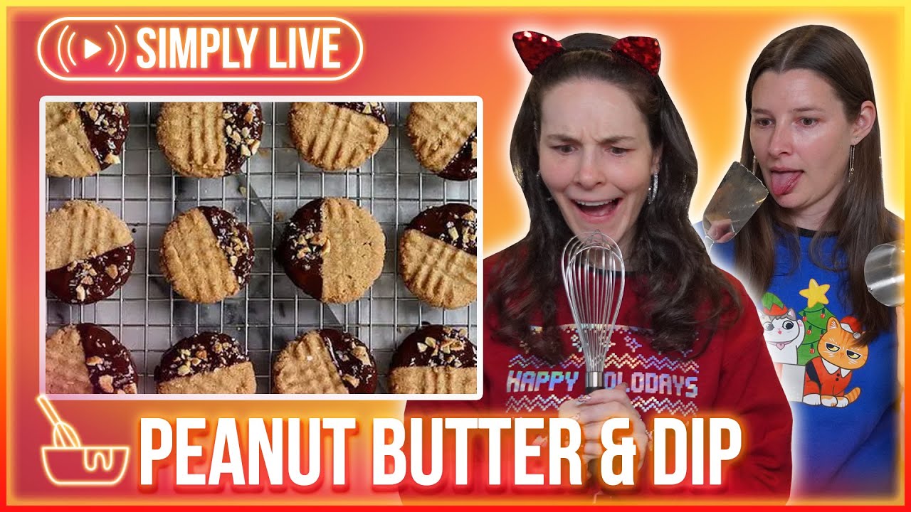 Peanut Butter Cristmas EVE ft. Jen 🧑‍🎄 🔴LIVE - Simplybakelogical