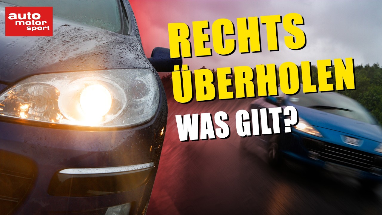 Rechts &uuml;berholen verboten? Das gilt wirklich
