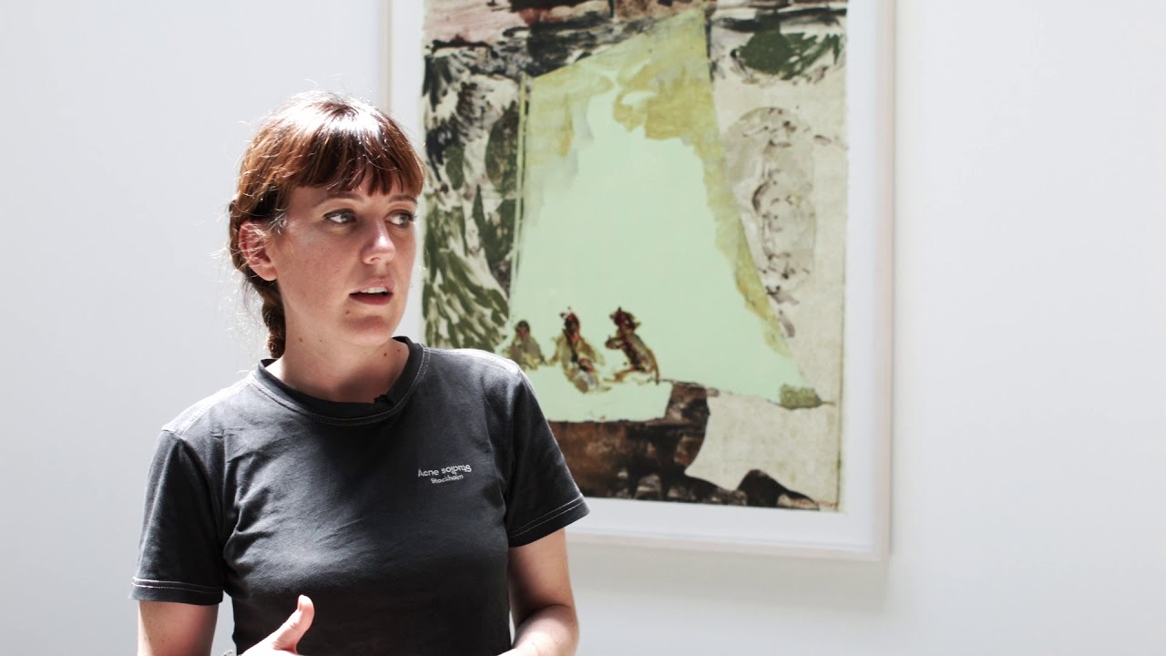 CLAIRE TABOURET "IF ONLY THE SEA COULD SLEEP" AT HAB GALERIE