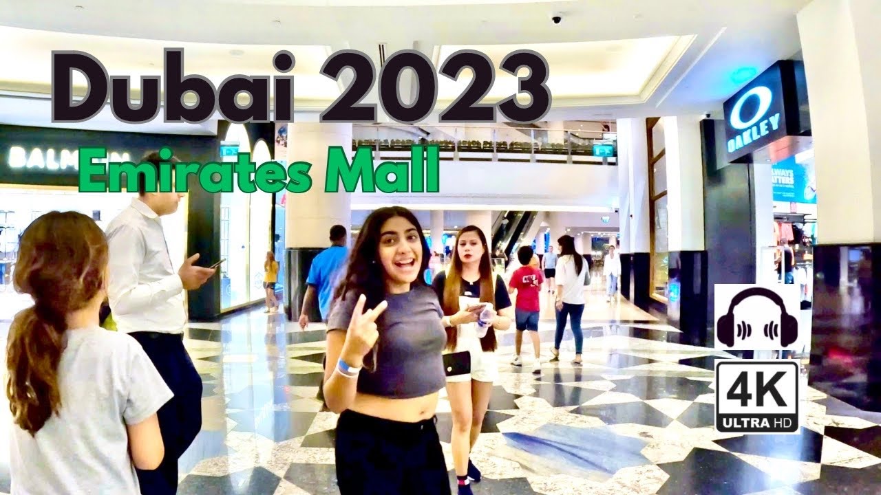 Mall of The Emirates Dubai Complete Walking Tours