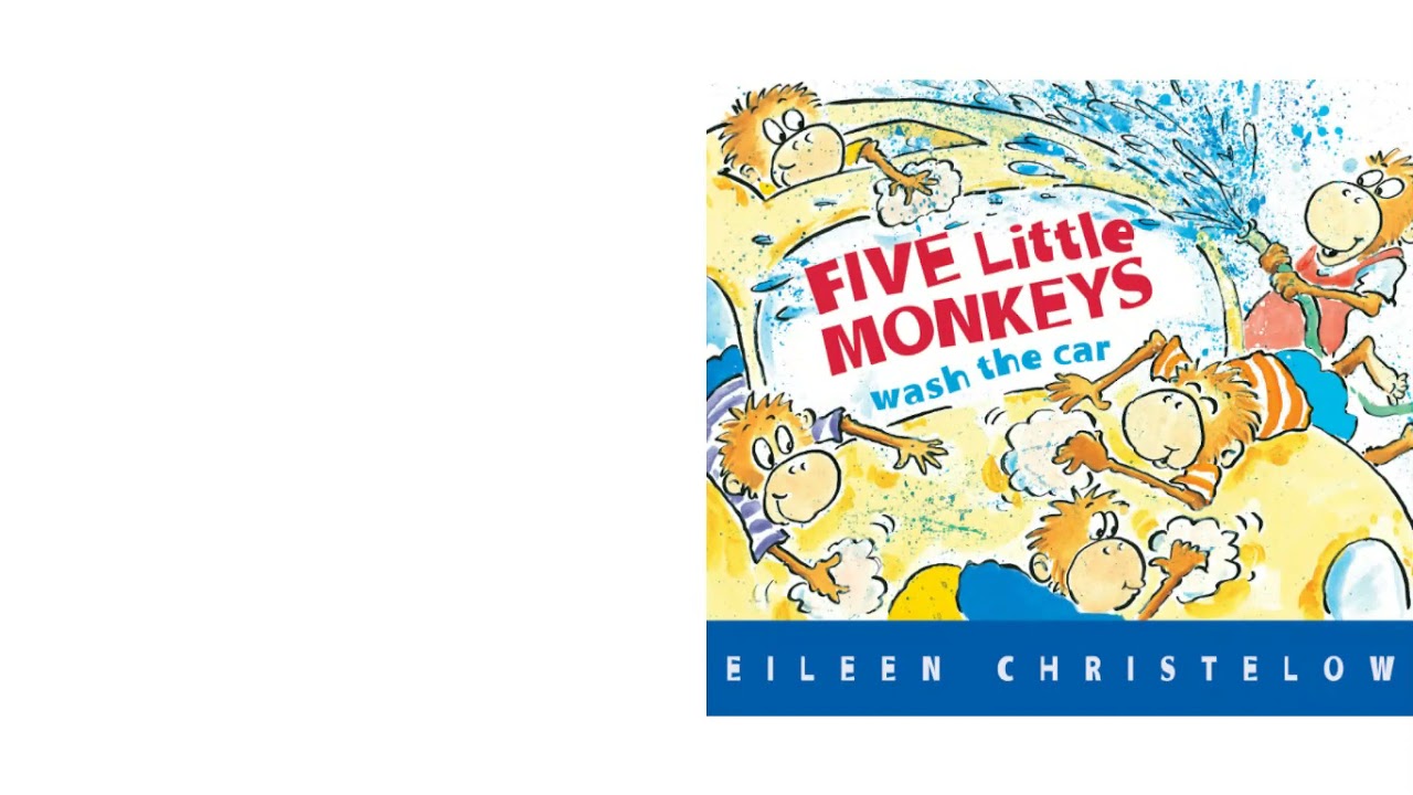 Five Little Monkeys Wash The Car