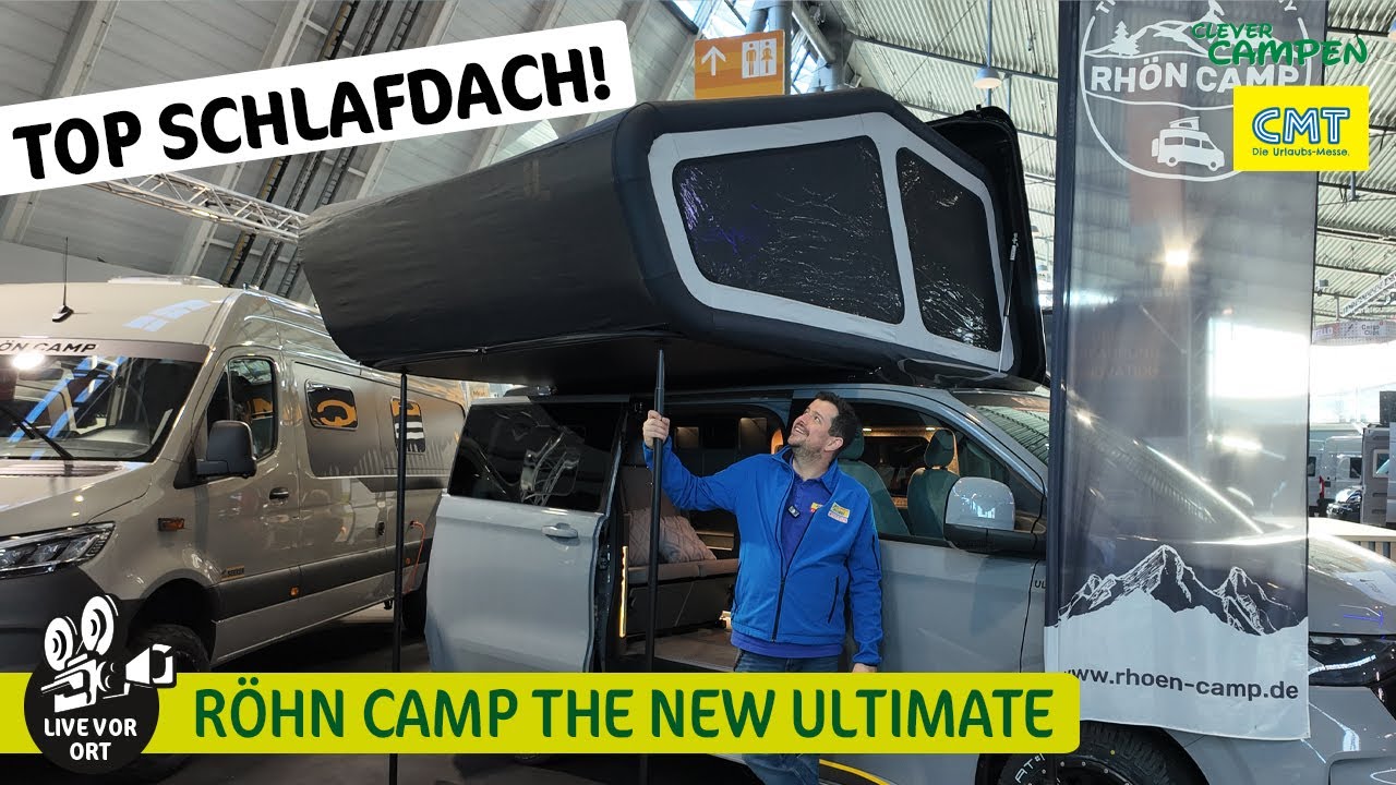 Röhn Camp The New Ultimate – Einzigartiges Schlafdachkonzept & volle Stehhöhe | CMT 2026