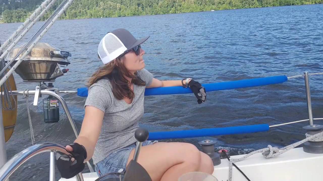 Ranger 29 sailing with my hunny
