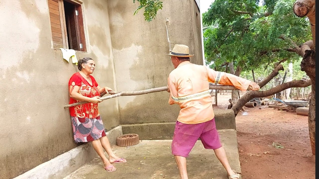 bastidores!! Seu Mané prendeu A Dona Dúceu!!
