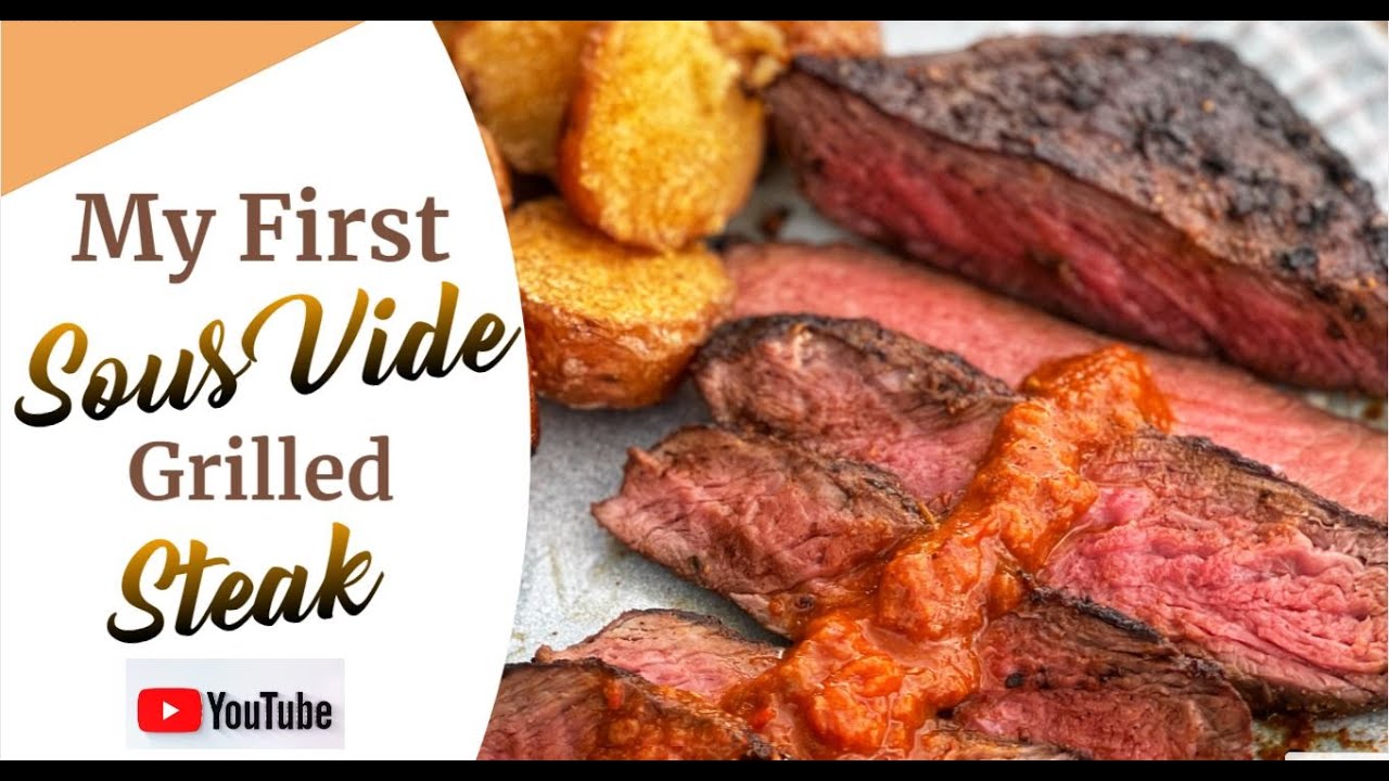 First review using Anova Precision Sous Vide Grilled Merlot Steaks