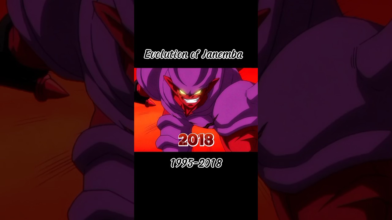 Evolution of Janemba (1995-2018) 