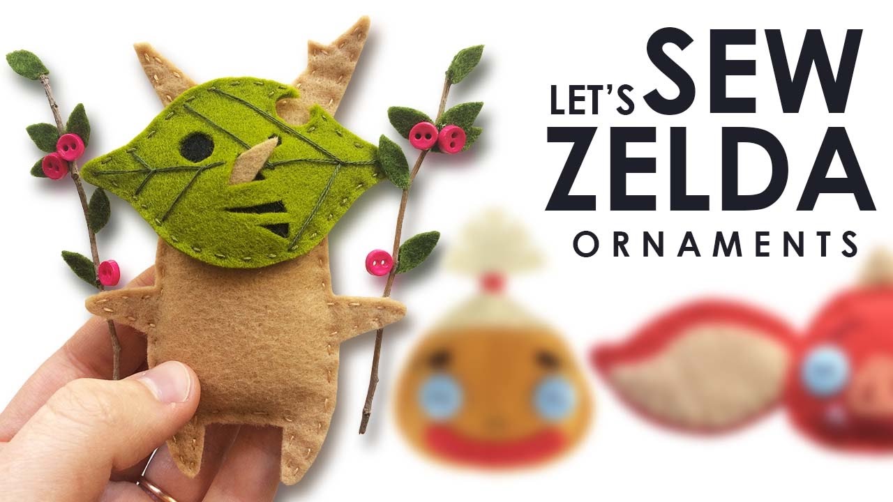 Let's Sew: ZELDA BotW ORNAMENTS