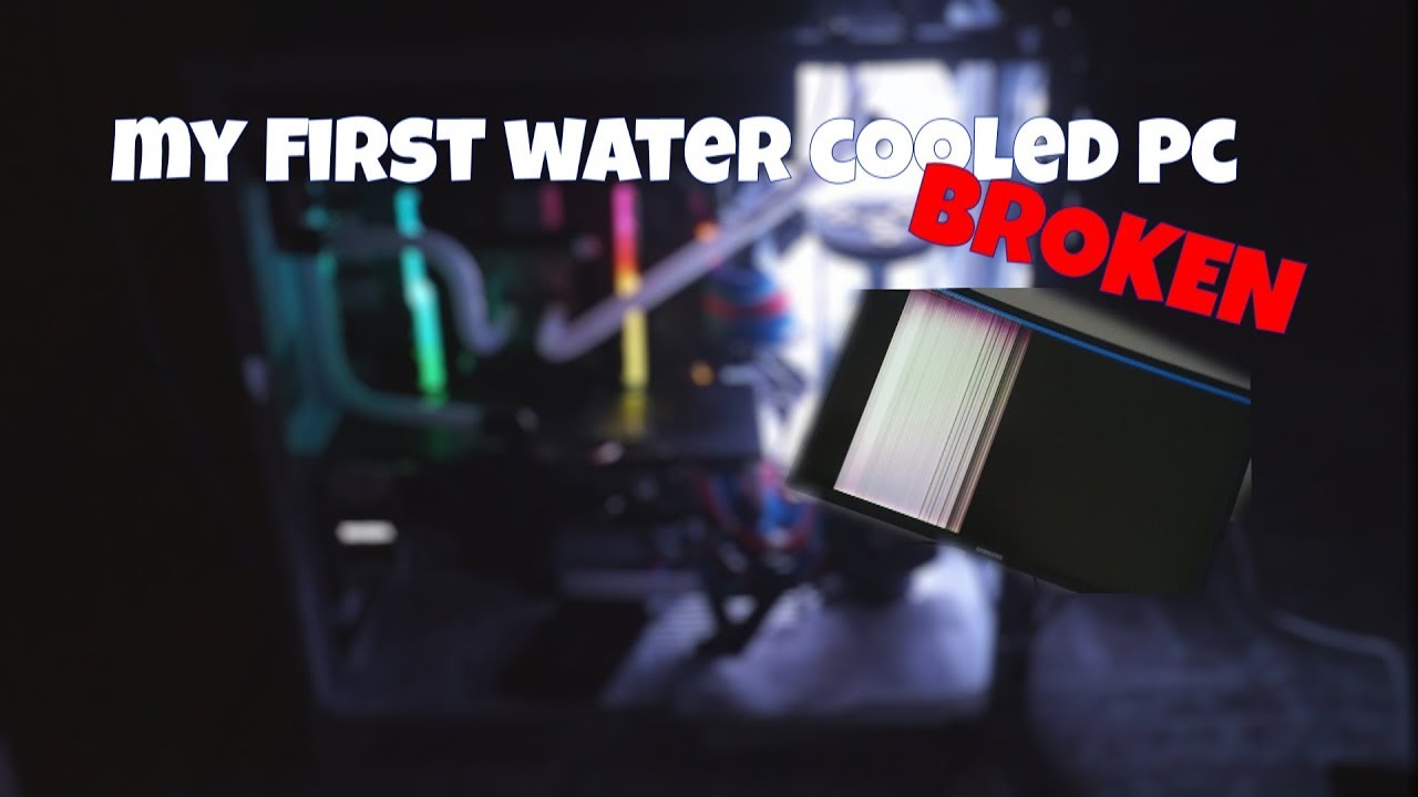 MY FIRST WATER COOLED PC! | Vlog?