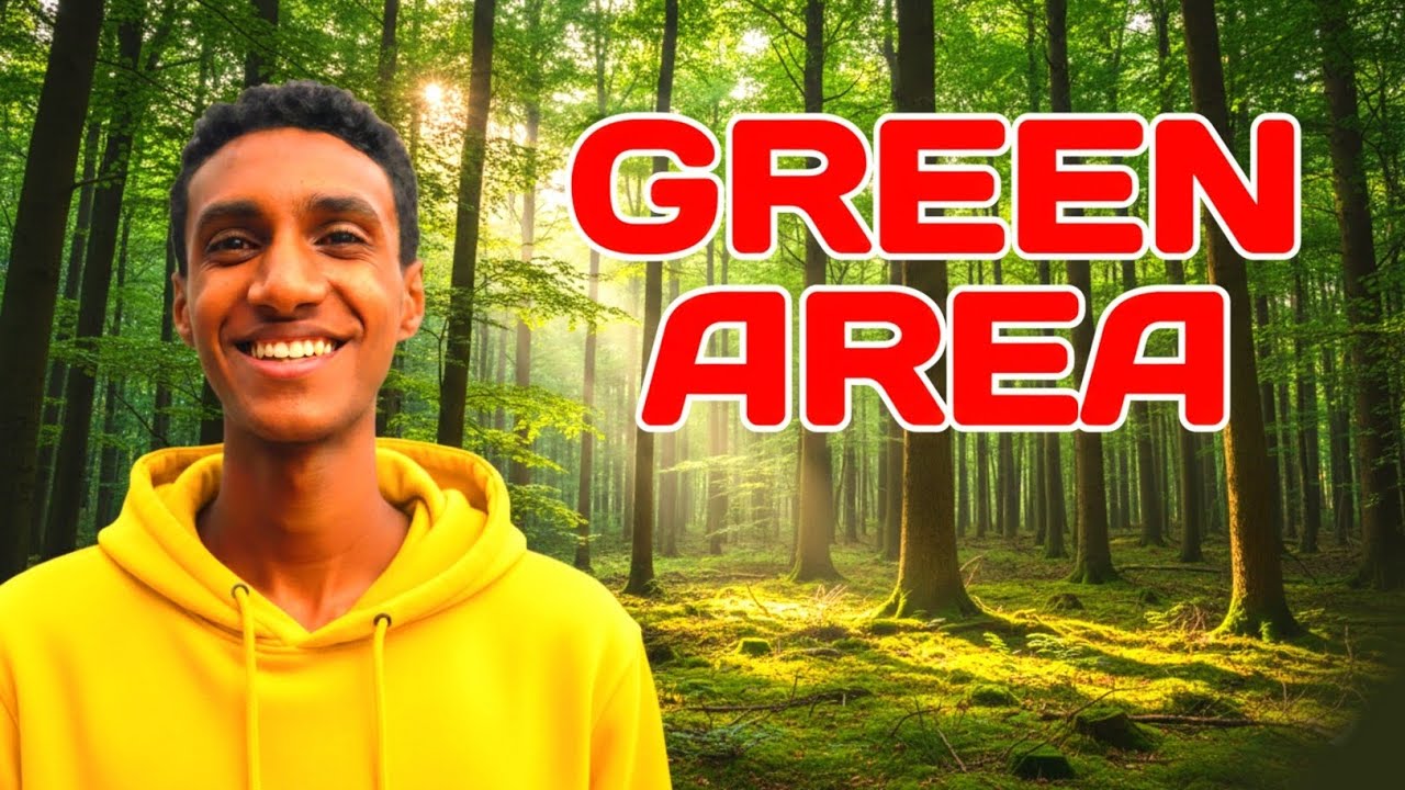 የሰፈራችን Green area 🏞️ | #ebs