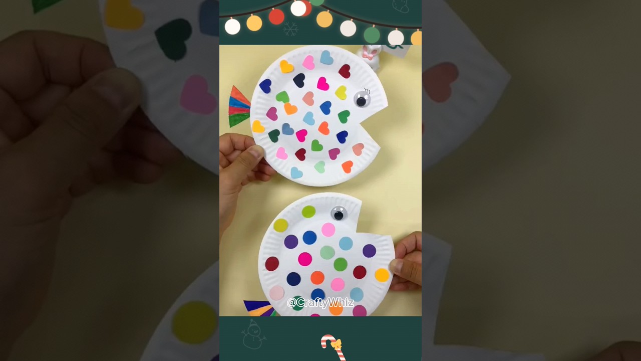 How to Make Paper Plate Fish