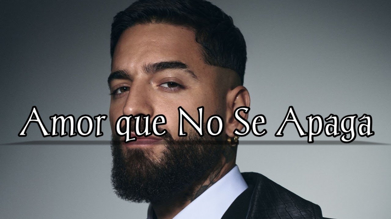 MALUMA - Amor que No Se Apaga ( official lyrics ) #maluma 